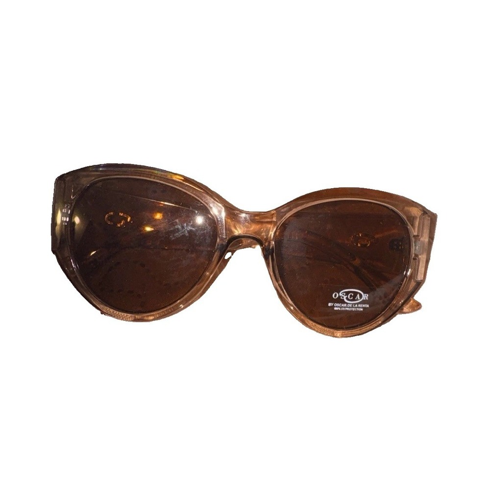 OSCAR By Oscar de la renta mod1332 Brown Clear Sunglasses